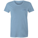 ‘Pocket Logo’ Women’s Maple Tee